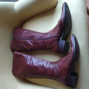 Angela Falconi softest leather boots, size 10